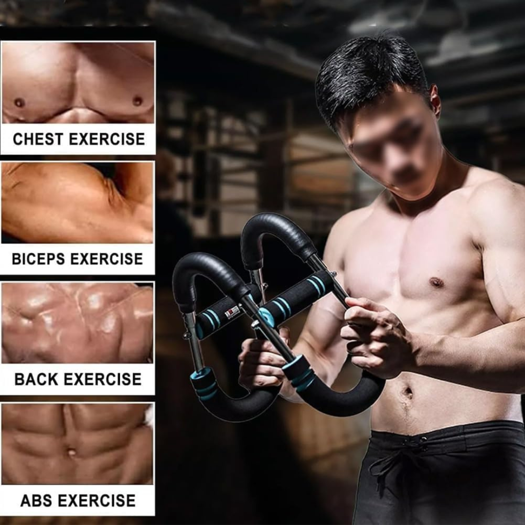 Twister Arm Trainer, Arm Exerciser, Adjustable Resistance Power Chest Expander, for Chest, Arms, Shoulders